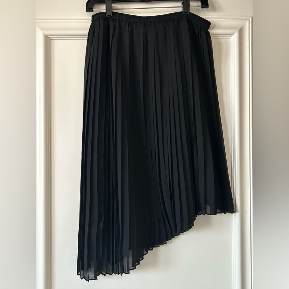 Michael Kors Asymmetrical Pleated Skirt
